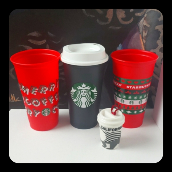 Starbucks cups/ ornament